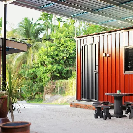 Padang Besar Red Cabin Homestay Bagian luar foto